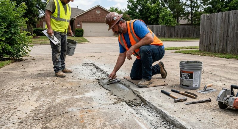 Cracked Slab Repair in Miami Dade County, FL