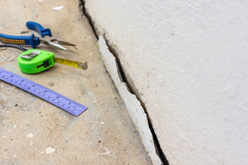 Basement Crack Repair detail