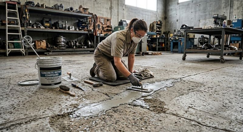 Garage Floor Repair in Des Moines, IA